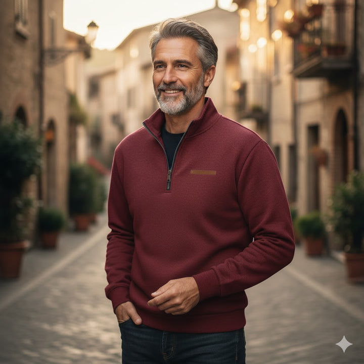 Adrien™ – Felpa in pile casual da uomo